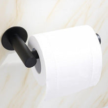 Load image into Gallery viewer, Toilet Wall Mount Toilet Paper Holder Stainless Steel Bathroom Kitchen Roll Paper Accessory Tissue Towel Accessories  Holders Modern Paper Roll Holder Wall Mount Tissue Roll Rack
