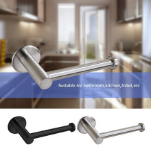 Load image into Gallery viewer, Toilet Wall Mount Toilet Paper Holder Stainless Steel Bathroom Kitchen Roll Paper Accessory Tissue Towel Accessories Holders  Tissue Roll Holders Dispenser And Hangers Wall Mounted For Bathroom  Kitchen Stainless Steel
