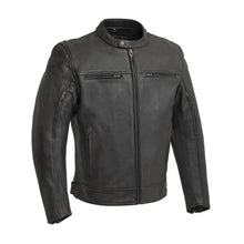 Load image into Gallery viewer, Top Performer Men's Motorcycle Leather Jacket
