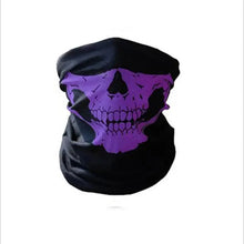 Load image into Gallery viewer, Top Quality Cycling Mask Headwear Halloween Skull Wrap Scarf Warm Washable Headband Breathable Running Bandana Outdoor Sports Equipment
