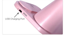 Load image into Gallery viewer, Touch Dimmable LED Desk Lamp 10W Wireless Charging/USB  Charging Table Light for Children Kids Reading Study Bedside Bedroom Decorative Table Lamp Cute Study Lamps for Bedroom Décor
