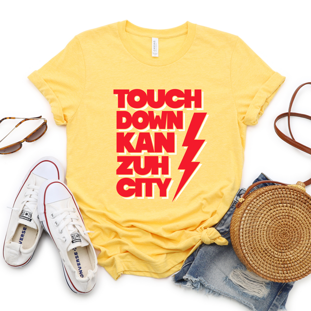 Touchdown Lightning Tee OR Sweatshirt