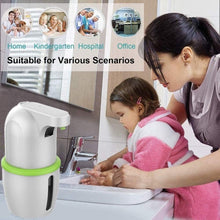 Load image into Gallery viewer, Touchless Automatic Soap Dispenser USB Charging Smart Foam Machine Infrared Sensor Foam Soap Dispenser Hand Sanitizer Touchless Commercial Easy Refill Soap &amp; Sanitizer Holder Hand Free Sensor Wall Mount Adjustable Liquid Gel
