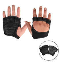 Load image into Gallery viewer, Training Weight Lifting Unisex Gloves Fitness Sports Body Building Gymnastics Grips Gym Hand Palm Wrist Protector Gloves
