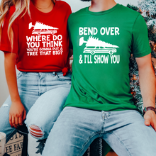 Load image into Gallery viewer, Bend Over Funny Couples Tees
