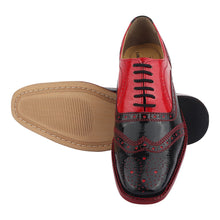 Load image into Gallery viewer, Tremont Genuine Leather Oxford Style Brogue Dress Shoes
