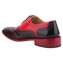 Load image into Gallery viewer, Tremont Genuine Leather Oxford Style Brogue Dress Shoes

