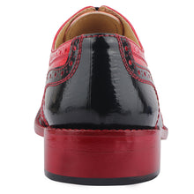 Load image into Gallery viewer, Tremont Genuine Leather Oxford Style Brogue Dress Shoes
