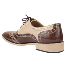 Load image into Gallery viewer, Tremont Genuine Leather Oxford Style Brogue Dress Shoes
