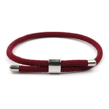 Load image into Gallery viewer, Trendy Bracelet Mens Women Adjustable Red Distance Couple Yoga Meditation Bracelet Nautical Braided Handmade Rope String Adjustable Friendship Bracelets For Men Women Unisex Bracelets
