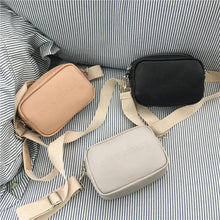 Load image into Gallery viewer, Trendy Designer Leather bag For Ladies And Shoulder Messenger Bags Simple Fashionable Letter Flap Females Crossbody Bag
