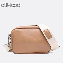 Load image into Gallery viewer, Trendy Designer Leather bag For Ladies And Shoulder Messenger Bags Simple Fashionable Letter Flap Females Crossbody Bag
