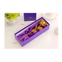 Load image into Gallery viewer, Trendy Flower Gift for Loved ones 24K Gold Rose Gift Big Rose with Gift Box Best Gift for Girlfriend Valentines Day

