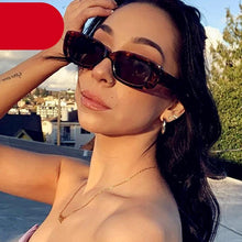 Load image into Gallery viewer, Trendy Rectangle Sunglasses for Women Narrow Square Frame Rectangle Sunglasses For Women New Luxury Glasses For Women/Men New Retro Style  Sun Glasses for Men
