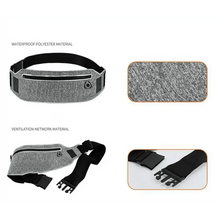 Load image into Gallery viewer, Trendy Slim Running Belt Fanny Pack Fitness Workout Exercise Waist Bag Jogging Belt Bag Gym Fitness Bag Ultra Light Runners Belt Travel Money Belt For Men Women
