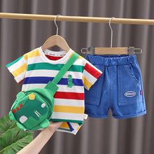 Load image into Gallery viewer, Trendy Summer Outfit for Boys | Two-Piece Set - # BAAA71710021 &amp; BOAA11310013
