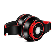 Load image into Gallery viewer, Wireless Headset Bluetooth Earphones and Headphone Foldable Adjustment Bluetooth Wired Headphones TF Card MP3 FM Radios For Online Class Business Trip Travel Video Conference
