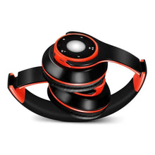 Load image into Gallery viewer, Wireless Headset Bluetooth Earphones and Headphone Foldable Adjustment Bluetooth Wired Headphones TF Card MP3 FM Radios For Online Class Business Trip Travel Video Conference
