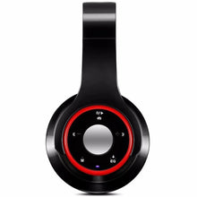 Load image into Gallery viewer, Wireless Headset Bluetooth Earphones and Headphone Foldable Adjustment Bluetooth Wired Headphones TF Card MP3 FM Radios For Online Class Business Trip Travel Video Conference
