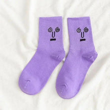 Load image into Gallery viewer, Trendy Women Candy Colors Casual Funny Socks Girl Socks Unisex Women Socks Stylish Socks Funny socks Cute Cool Colorful Cotton socks for Women and Men Cozy Gifts
