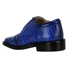 Load image into Gallery viewer, Trevor Leather Oxford Style Boys Dress Shoes
