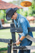 Load image into Gallery viewer, Bullhide Truth Or Consequences - Leather Cowboy Hat
