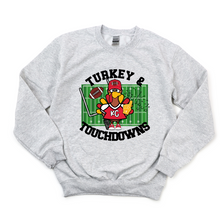 Load image into Gallery viewer, Turkey and Touchdowns Tee OR Sweatshirt
