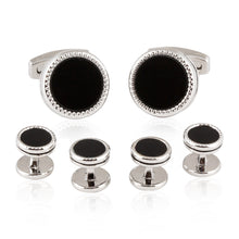 Load image into Gallery viewer, Tuxedo Formal Set Black Silver
