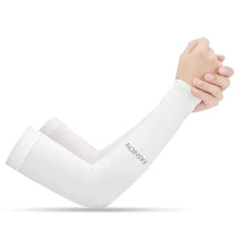 Load image into Gallery viewer, Two Pairs Of Arm Sleeve Sunscreen Cuff Arm Sleeves UV Sun Protect Anti-Slip Summer Men Women Gloves Summer Arm Sleeves Cover Unisex Cooling Sleeves Sports Workout Outdoor Sleeves
