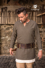 Load image into Gallery viewer, Tunic Tyr Herringbone Olive/Grey
