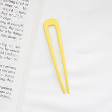 Load image into Gallery viewer, U Shape Hair Sticks Women Hairclip Simplicity Colorful Girls Hairpins Hair Sticks Hair Accessories Headwear French Hair Pin Hairstyle Chignon for Women
