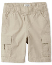 Load image into Gallery viewer, The Children's Place boys Bottoms Cargo Shorts 16 Sandwash Single 1 - # BOAA13610001
