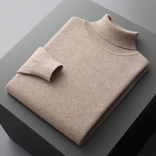 Load image into Gallery viewer, Boys Men's High Collar Winter Knit Pullover - # BOAA13510013
