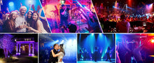 Load image into Gallery viewer, U'King 4PCS 80W Par Light 4in1 RGBW 14 LED Stage Effect Light DMX512 Remote Control Flat Light for KTV DJ Disco Bar Stage Light
