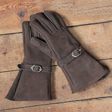 Load image into Gallery viewer, Leather Gloves Ulex Brown

