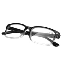 Load image into Gallery viewer, Ultra Light Reading Glasses Presbyopia  Eyeglasses Diopter Reading Glasses For Men Metal Quality Classic Frame Computer Readers Reading Glasses with Comfort Spring Hinges for Men and Women  1.0 1.5 2.0 2.5 3.0
