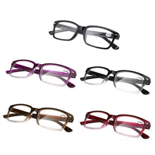 Load image into Gallery viewer, Ultra Light Reading Glasses Presbyopia  Eyeglasses Diopter Reading Glasses For Men Metal Quality Classic Frame Computer Readers Reading Glasses with Comfort Spring Hinges for Men and Women  1.0 1.5 2.0 2.5 3.0
