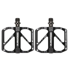 Load image into Gallery viewer, Ultralight 3 Bearings Pedal Bicycle Bike Pedal Anti-Slip Footboard Bearing Quick Release Aluminum Alloy Bike Accessories Non-Slip Mountain Bike Pedals Bicycle Platform Flat Pedals Aluminum Alloy Sealed Bearing Cycling Pedals
