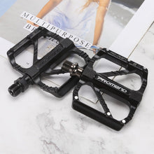Load image into Gallery viewer, Ultralight 3 Bearings Pedal Bicycle Bike Pedal Anti-Slip Footboard Bearing Quick Release Aluminum Alloy Bike Accessories Non-Slip Mountain Bike Pedals Bicycle Platform Flat Pedals Aluminum Alloy Sealed Bearing Cycling Pedals
