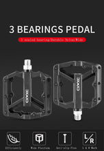 Load image into Gallery viewer, Ultralight Flat  Pedals Nylon Bicycle Pedal Mountain Bike Platform Pedals 3 Sealed Bearings Cycling Pedals For Bicycle Mountain Bike Pedals Pedals Bicycle Flat Pedals Bearing Lightweight Platform For Road Mountain Bike
