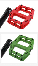 Load image into Gallery viewer, Ultralight Seal Bearings Bicycle Bike Pedals Cycling Nylon Road Pedals Flat Platform Bicycle Parts Accessories Mountain Bike Pedals Ultra Strong Machined Bicycle Flat Alloy Pedals Non-Slip
