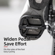 Load image into Gallery viewer, Ultralight Seal Bearings Bicycle Bike Pedals Cycling Nylon Road Pedals Flat Platform Bicycle Parts Accessories Pedals Mountain Bike Pedals Lightweight Nylon Fiber Bicycle Platform Pedals For Mountain Bike
