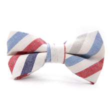 Load image into Gallery viewer, Uncle Sam Stripe Boys Bow Tie
