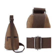 Load image into Gallery viewer, Unique Bag pack Style Vintage New Fashion Chest Shoulder Backpack Fanny Pack Cross body Bags for Men Travel Waist Bag
