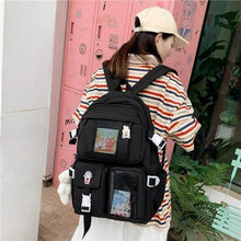 Load image into Gallery viewer, Unique Design Large Capacity With Multi-pocket Backpack For Women And Girls Waterproof College/School/Treval Bags
