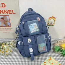 Load image into Gallery viewer, Unique Design Large Capacity With Multi-pocket Backpack For Women And Girls Waterproof College/School/Treval Bags
