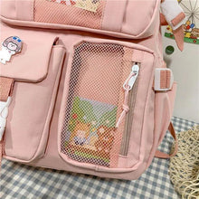 Load image into Gallery viewer, Unique Design Large Capacity With Multi-pocket Backpack For Women And Girls Waterproof College/School/Treval Bags
