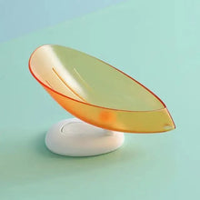 Load image into Gallery viewer, Unique Design Leaf Shape Soap Box Drain Soap Holder Box Bathroom Accessories Toilet Laundry Soap Box Bathroom Supplies Tray Gadgets

