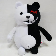 Load image into Gallery viewer, Unique Design Super Danganronpa 2 Monokuma Black &amp; White Bear Plush Toy Soft Stuffed Animal Dolls Birthday Gift for Children
