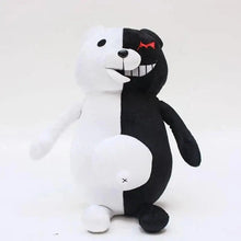 Load image into Gallery viewer, Unique Design Super Danganronpa 2 Monokuma Black &amp; White Bear Plush Toy Soft Stuffed Animal Dolls Birthday Gift for Children
